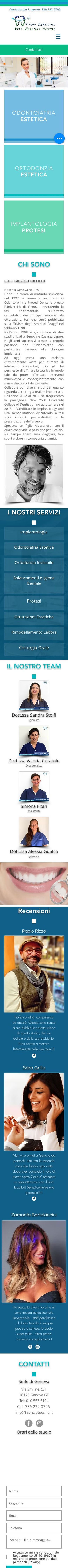 Il sito di oggi su smartphone